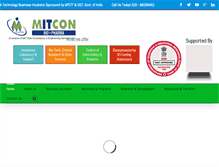 Tablet Screenshot of mitconbiopharma.com
